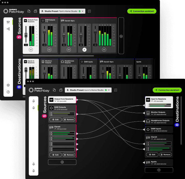 Feature Route your audio across software, devices, and the internet